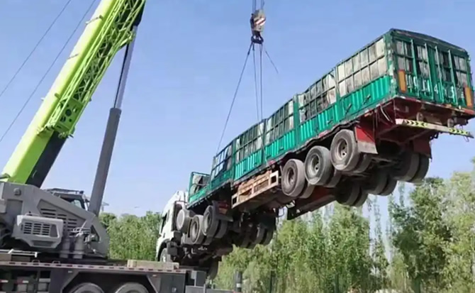 建阳区道路脱困救援案例